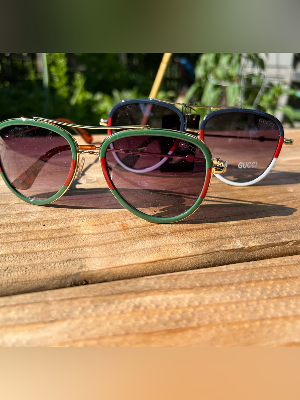 Women’s metal Frame Sunglasses with various trim